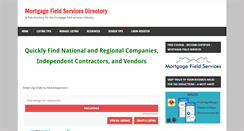 Desktop Screenshot of fieldservicedirectory.com